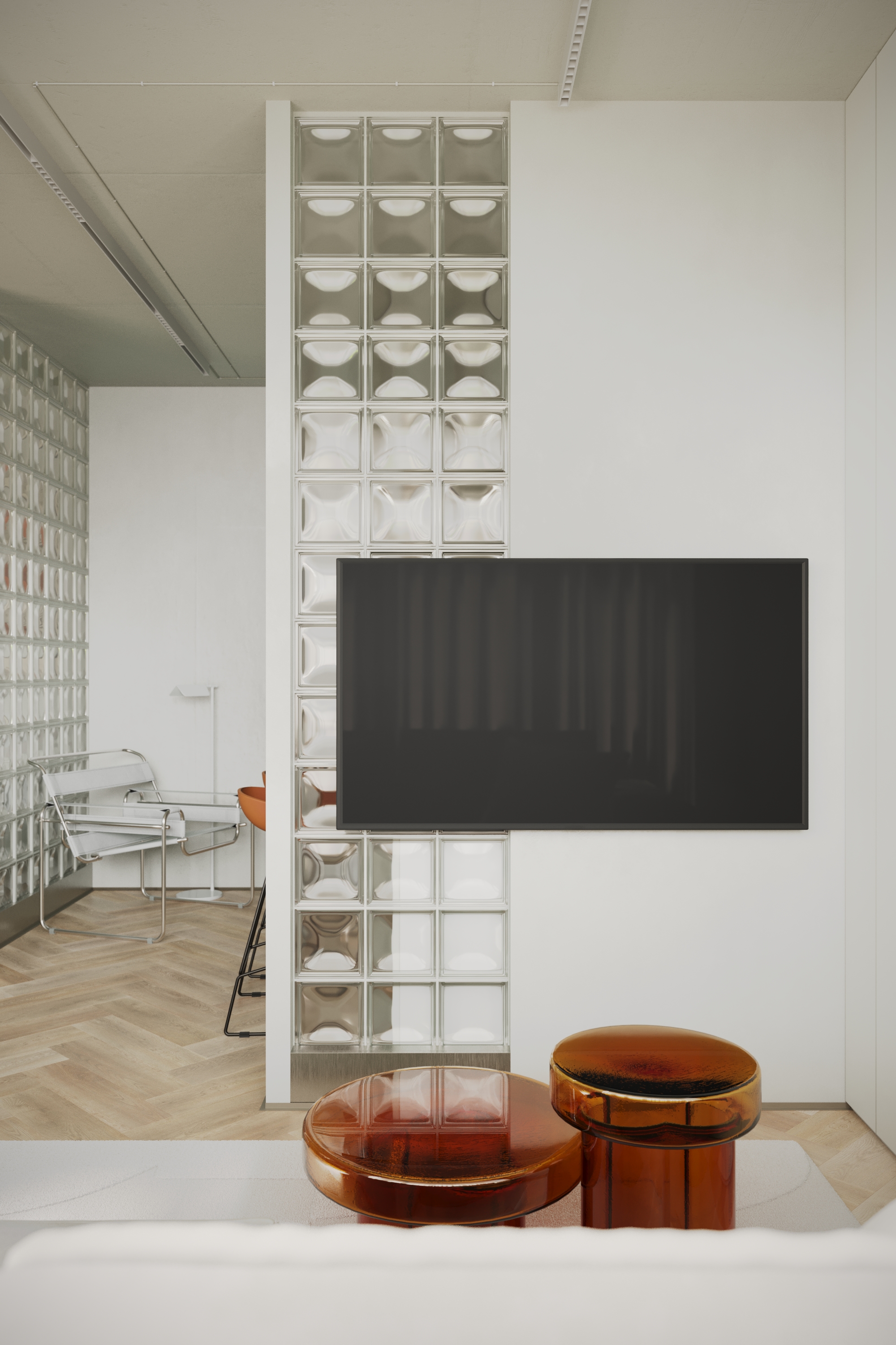 Apartament în stil Bauhaus