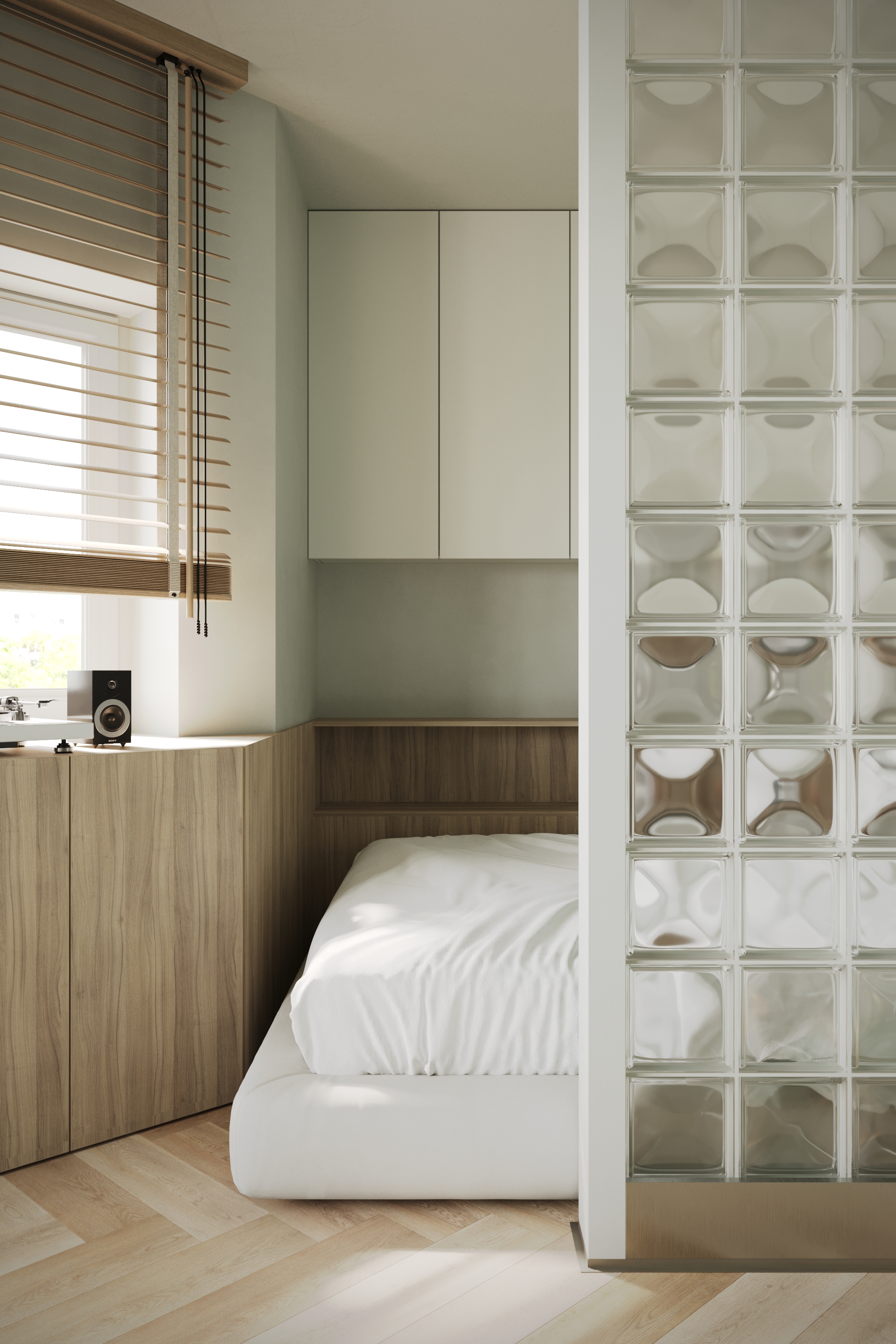 Apartament în stil Bauhaus