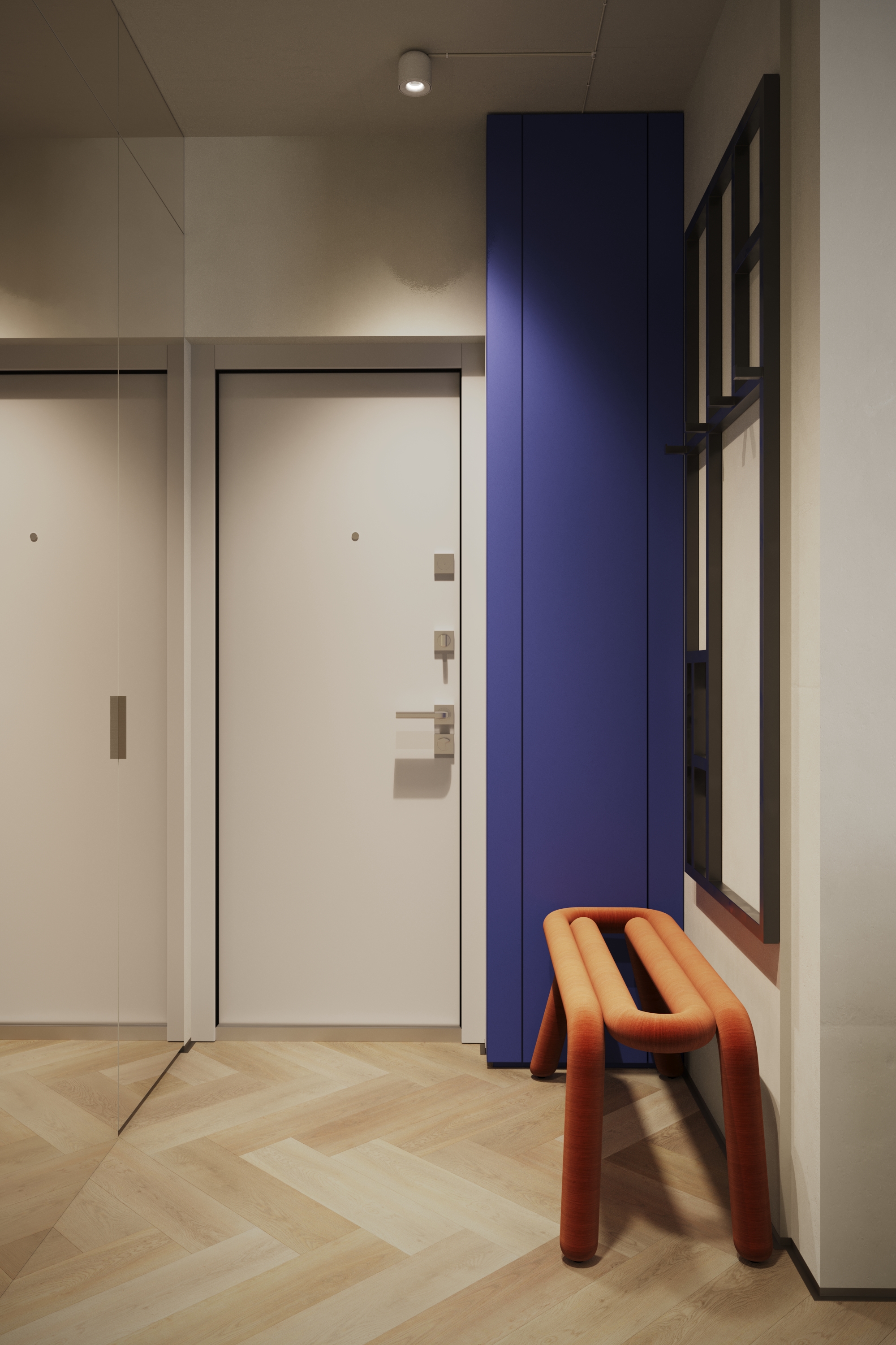 Apartament în stil Bauhaus