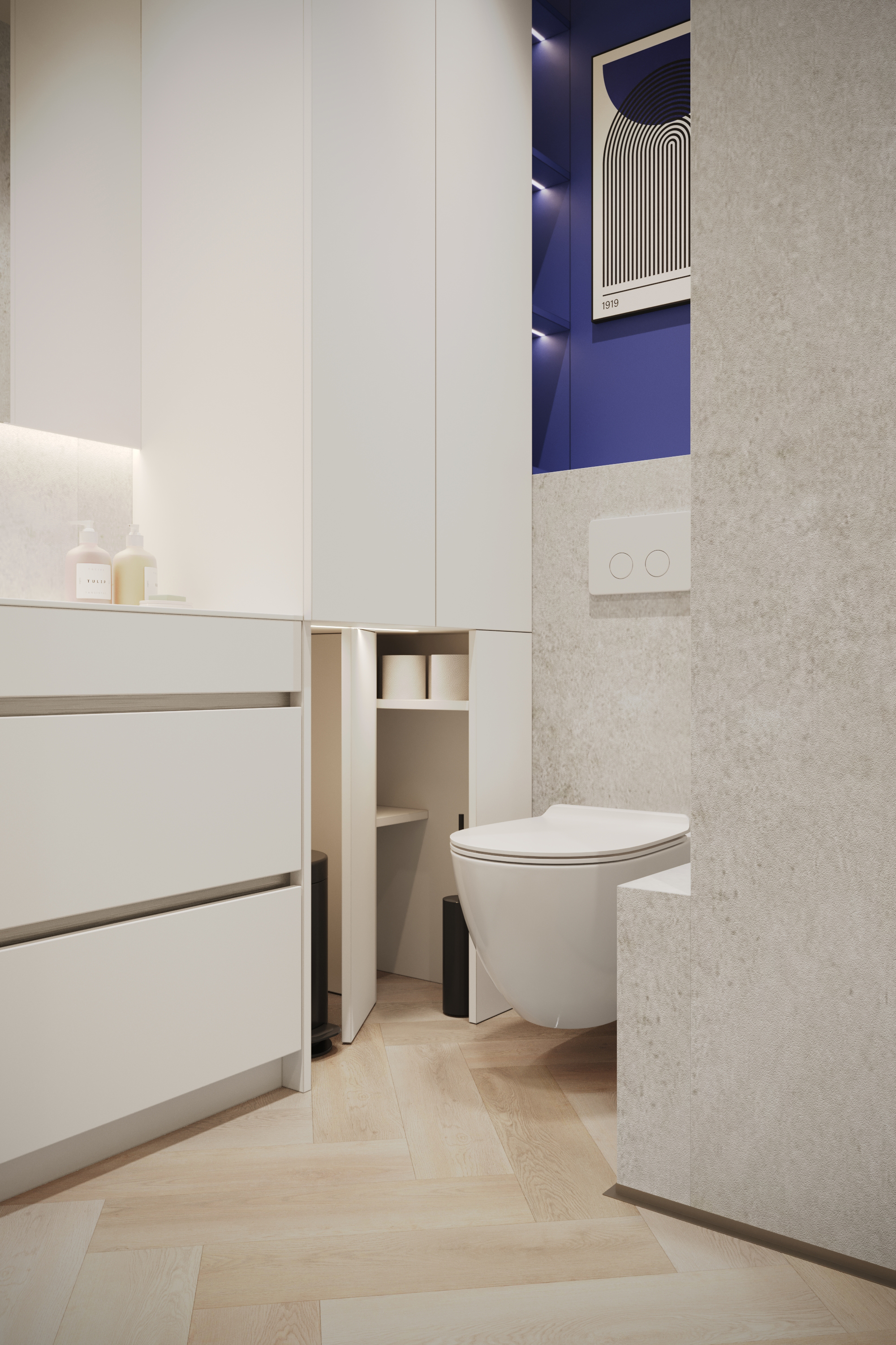 Apartament în stil Bauhaus